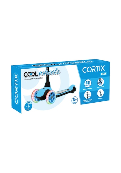 Cortıx Led Işıklı 3 Tekerlekli Katlanabilir Çocuk Scooter