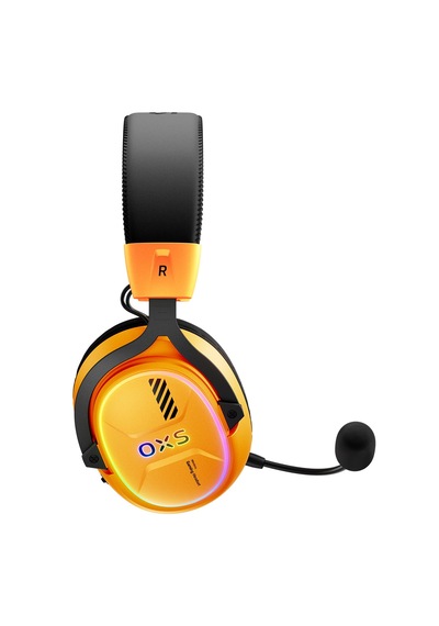 Oxs Storm G2 Turuncu Rgb Ps5 Uyumlu 7.1 Virtual Surround Kablosuz Gaming Kulaklık