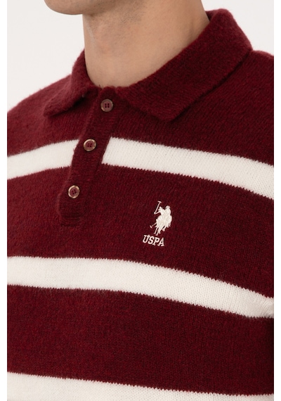 U.s. Polo Assn. Erkek Bordo Kazak /triko 50315036-vr014 Bordo