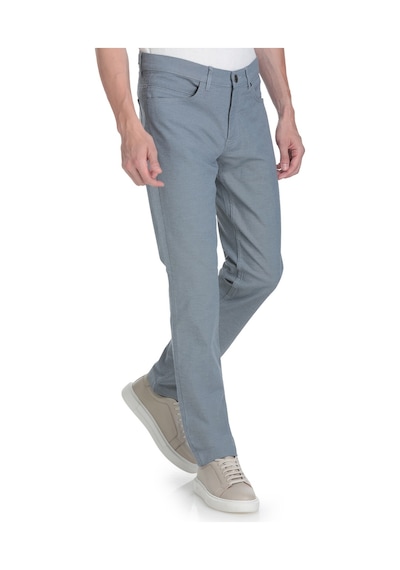 Hatemoğlu Lacivert Regular Fit Pamuklu 5 Cep Kanvas Pantolon 35338 Lacivert