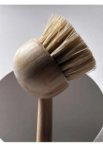 Bambu Saplı Sisal Lifli Bulaşık Fırçası