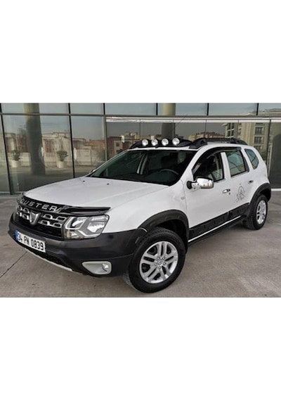 Dacia Duster Damalı Kapı Dodik Set 4 Parça 2018 SONRASI SİYAH