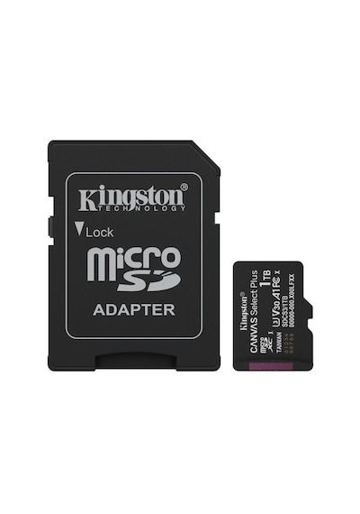 Kingston 1tb 100mb Micro Sd Canvas Select Plus Gen3 Hafıza Kartı Sdcs3/1tb