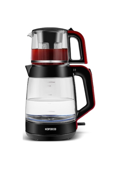 Karaca Glass Tea Xl 2 In 1 Cam Su Isıtıcı & Çay Makinesi