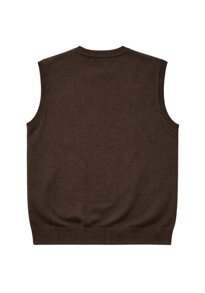 Battalmoda Erkek Büyük Beden Koyu Vizon V Yaka Süveter 3xl-4xl-5xl-6xl