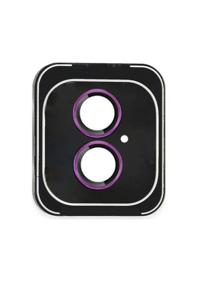 Joko Apple İphone 16 Pvd Metal Kamera Lens Darbeye Dayanıklı Tam Uyumlu - Pembe