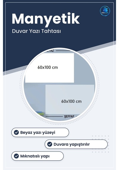 Ders Çalışma Yazı Tahtası Manyetik Duvar Stickerı Kullanışlı Daya Çok Renkli