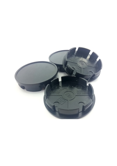 Jant Göbeği Kapağı 55Mm Dış Çap ,52Mm Iç Çap 4'Lü Set Siyah