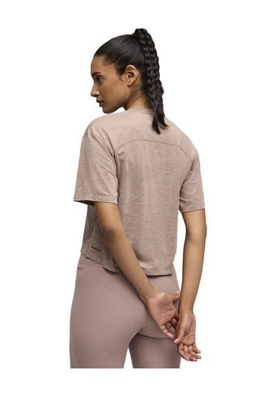 Puma Cloudspun Relaxed Kadın Bej Antrenman T-shirt 52745788 Bej