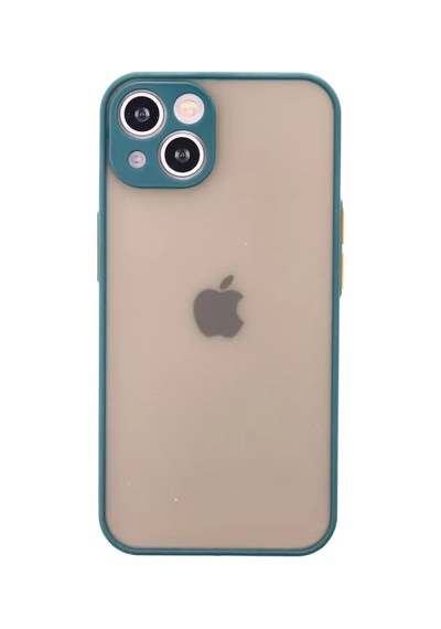 Newface Apple İphone 14 Kılıf Montreal Silikon Kapak - Yeşil