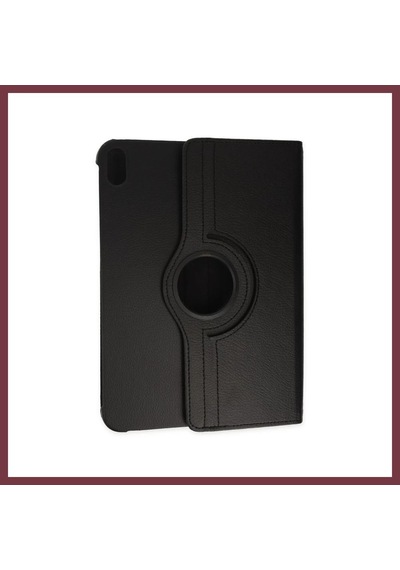 Storeşahin Apple Apple Uyumlu iPad 2025 10.9 10.nesil A16 Kılıf 360 Tablet Deri Kılıf - Siyah Shn0720