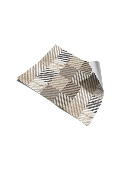 İbm9960 Mutfak Tezgah Arası Kendinden Yapışkanlı Folyo Kaplama Taş Desen Geometrik 60cm X 100cm