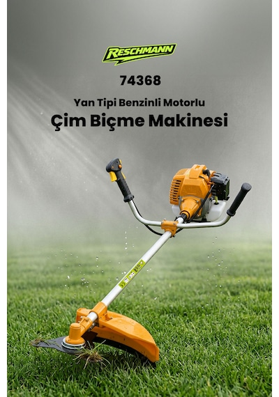 Res-74368s Profesyonel Yan Tipi Benzinli Ot Ve Çalı Tırpanı 2.2 Hp
