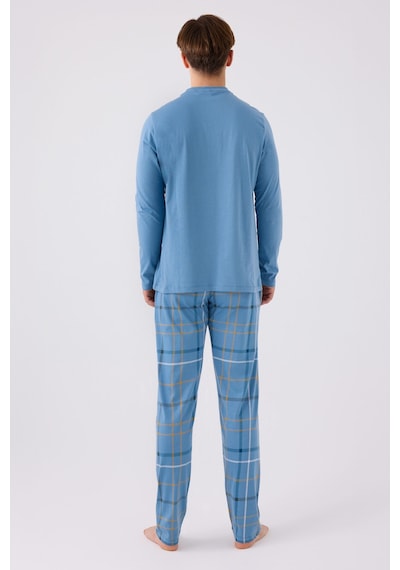Arnetta Erkek Mavi Pijama Takımı Ar3169-s-v1 Mavi