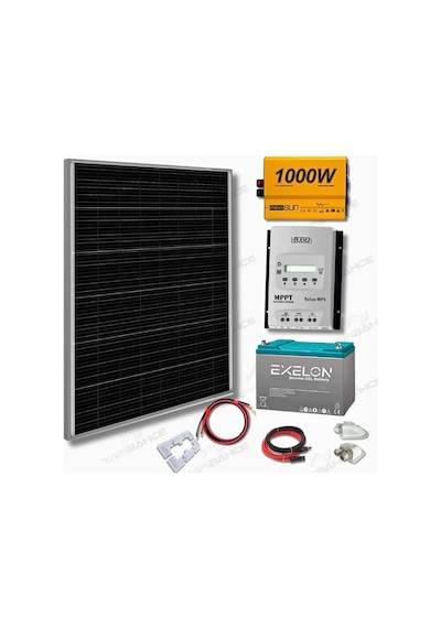 Yapısolar 1 Kw Full Karavan Paketi Tak Çalıştır