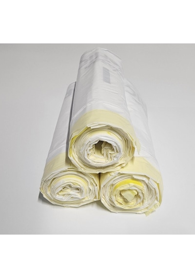 Missidea Otomatik Kedi Tuvaleti Uyumlu Büzgülü Atık Poşeti 135 Adet 3x45'li 55x43 Cm Dayanıklı Yedek Çöp Torbası