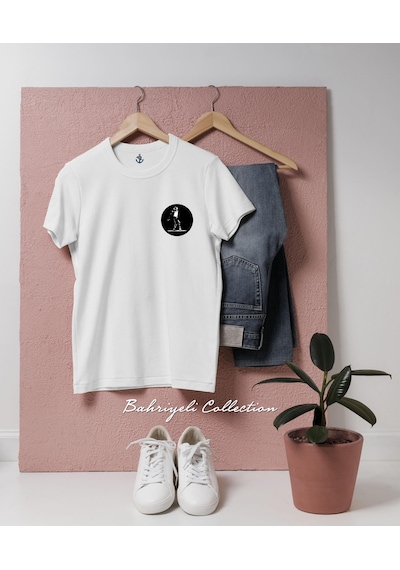 Oversize Moonwalk Thriller Free Tasarımlı Unisex T-shirt Beyaz