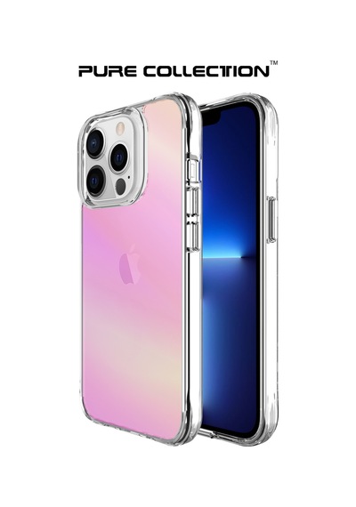 Bix Apple Uyumlu iPhone 13 Pro Max Pure Rainbow Renk Geçişli Şeffaf Kılıf Çizilmeye Dayanıklı Darbe Emici Parmak İzi Önleyici Pembe Bix Apple Uyumlu iPhone 13 Pro Max Pure Rainbow Renk Geçişli Şeffaf Kılıf Çizilmeye Dayanıklı Darbe Emici Parmak İzi Önleyici Pembe