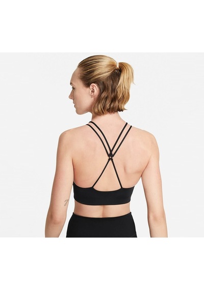 Air Dri-fit Indy Light-support Padded Strappy Sports Kadın Bra Cz4490-010 Siyah
