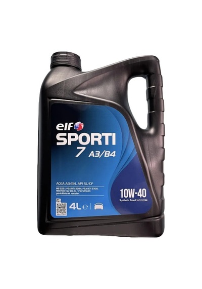 Elf Motor Yağı Elf Sportı 7 A3/b4 10w40 3b 4 Litre Elf 221277