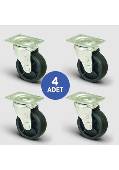 4 Adet El01Mkm32. Oynak Tablalı Mobilya Tekerleği. Sehpa 4 Adet El01Mkm32. Oynak Tablalı Mobilya Tekerleği. Sehpa