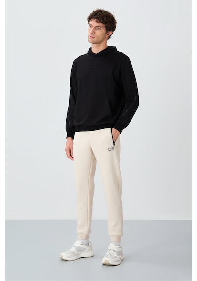 Tommy Life Cesar Bej Cepli Şardonlu Erkek Eşofman Alt - 84929 Bej
