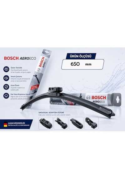 Bosch Aeroeco 650mm 4 Aparatlı Model