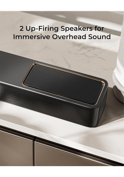 Ultımea Skywave X40 Dolby Atmos 5.1.2 Soundbar,10"kablosuz Subwoofer Ev Sinema Ses Sistemi Utm U4124