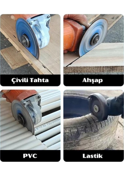 Ahşap Pvc Alüminyum Kesme Diski 115 Mm