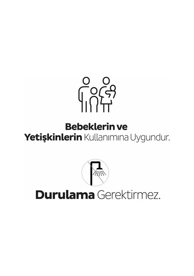 Sleepy Xl Beyaz Sabun Bebek Vücut Temizleme Havlusu 3 x 50 150 Yaprak