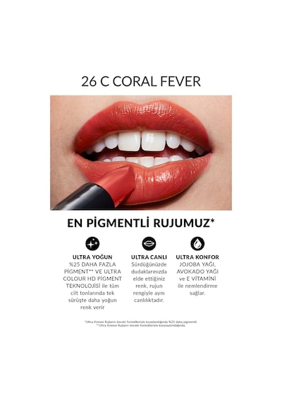 Ultra Kremsi Ruj - Coral Fever 0