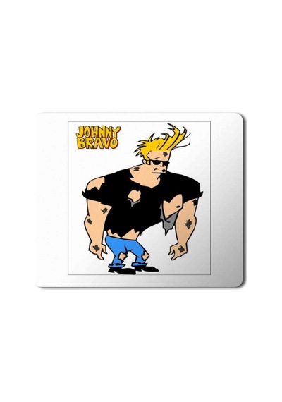 Johnny Bravo Bezgin Mouse Pad Mousepad