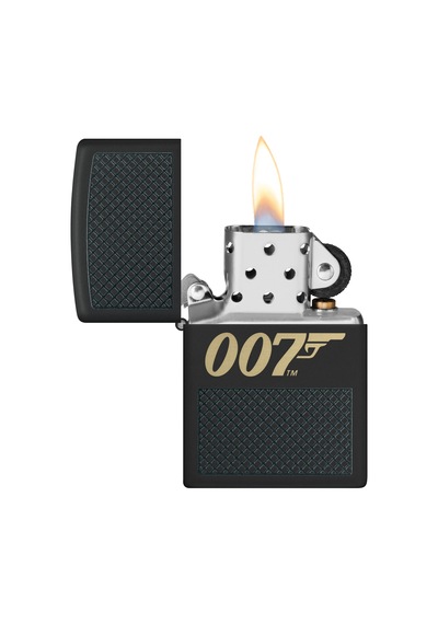 Zippo 218 Bond Bt 007 Gun Logo Çakmak Çok Renkli
