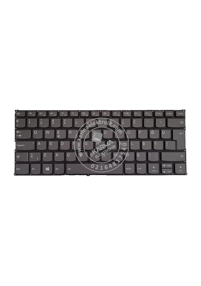Lenovo Uyumlu Flex 14Iwl 81Sq Notebook Klavye - Tuş Takımı / Siyah - Tr