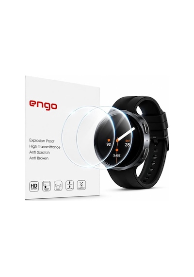Samsung Galaxy Watch 9 40mm İle Uyumlu Ekran Koruyucu Nano Parlak Çizilmeye Dayanıklı Akıllı Saat Koruması, 9h Kırılmaz Esnek Cam, Hd Şeffaf 2 Adet Sm-l340 Çok Renkli Samsung Galaxy Watch 9 40mm İle Uyumlu Ekran Koruyucu Nano Parlak Çizilmeye Dayanıklı Akıllı Saat Koruması, 9h Kırılmaz Esnek Cam, Hd Şeffaf 2 Adet Sm-l340 Çok Renkli