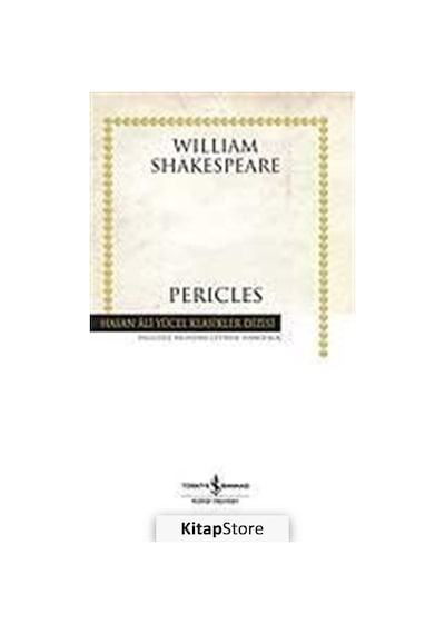 Pericles ciltsiz / William Shakespeare