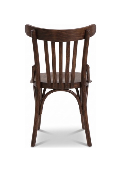 Clara Retro Thonet Kolçaklı Ahşap Sandalye Ceviz
