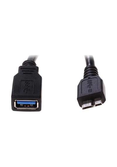 Micro B Erkek To Usb Dişi Kablo - Harici Harddisk Uzatma Kablosu (533634096)