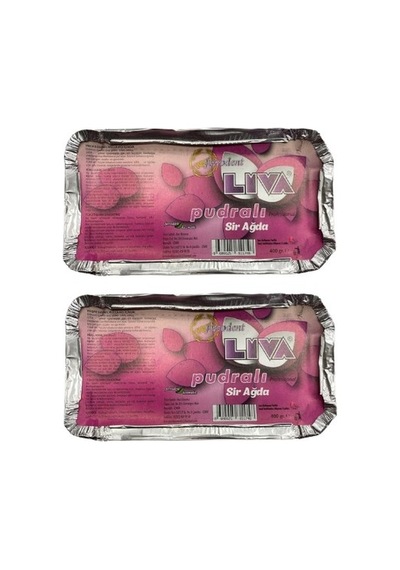 Liva Pudralı Professional Kalıp Sir Ağda 2 x 400 G