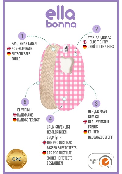 Ella Bonna Kaydırmaz Taban, Unisex Bebek, Çocuk Deniz Ayakkabısı, Havuz Patiği, Pembe Çizgili - 536344725 Pembe Çizgili - 536344725 Pembe Çizgili Ella Bonna Kaydırmaz Taban, Unisex Bebek, Çocuk Deniz Ayakkabısı, Havuz Patiği, Pembe Çizgili - 536344725 Pembe Çizgili - 536344725 Pembe Çizgili