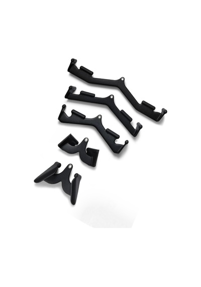 5 Li Metal Mag Aparat Seti Ve Depolama Standı - Lat Pulldown Bar - Fitness Aparat