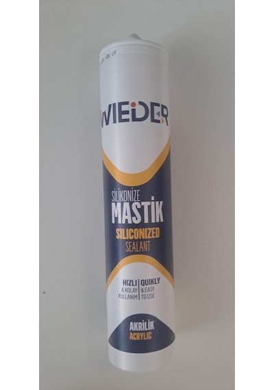 Wıeder Silikonize Mastik Beyaz 450 Gr