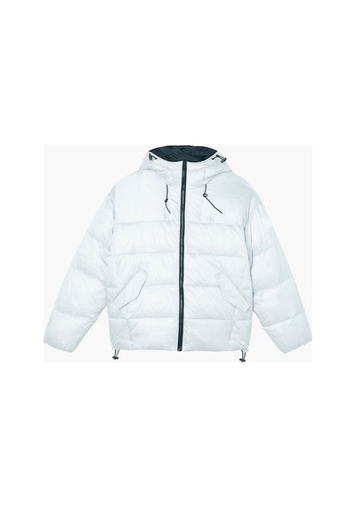 Calvin Klein Erkek Oversized Şişme Mont Gri Gri