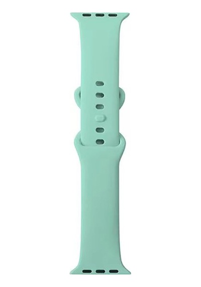Apple Watch 10 42mm Uyumlu Silikon Kordon Krd-131 - Koyu Yeşil - T34853