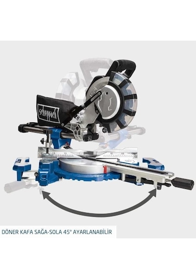 Scheppach Hm254spx 254 Mm Gönye Kesme Makinesi