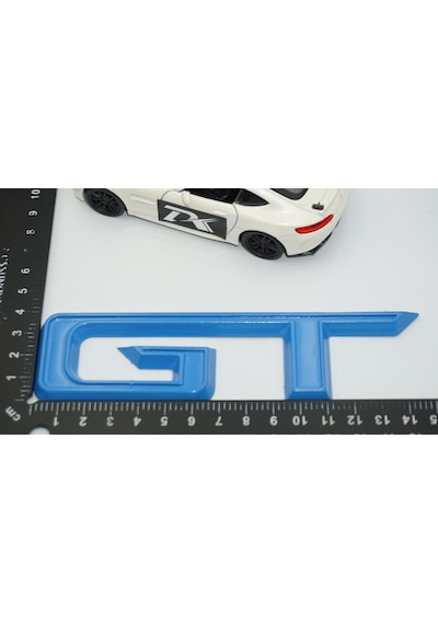 Dk Tuning Mustang Gt Bagaj Mavi Logo Arma Ford İle Uyumlu