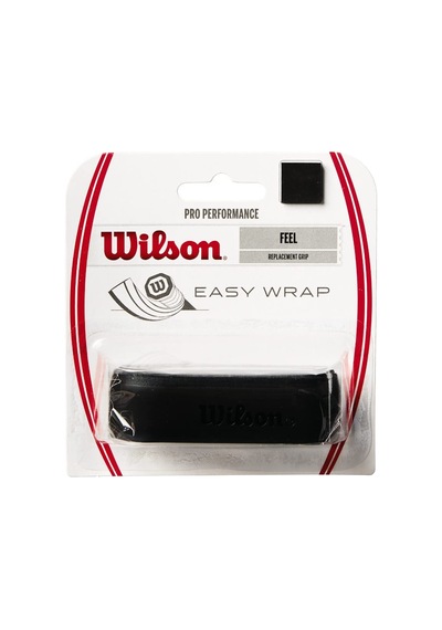 Wilson Yedek Sap Bandı Pro Performance, Tekli Paket, Siyah, Wrz470800