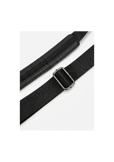 Levano Leather Kadın Siyah Çok Bölmeli Deri Omuz Ve Çapraz Çanta 20x30 Cm Siyah