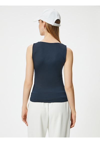 Koton Basic Atlet Kolsuz Kare Yaka Slim Fit Lacivert 4sal30224ık Lacivert Koton Basic Atlet Kolsuz Kare Yaka Slim Fit Lacivert 4sal30224ık Lacivert