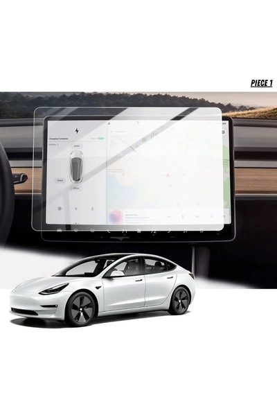 Tesla Model Y Juniper Multimedya Ve Arka Ekran Set Ekran Koruyucu